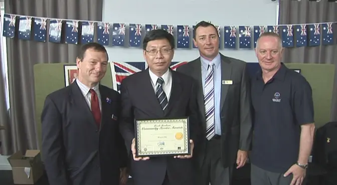 從異鄉人到社區僑領 台僑柯文耀獲頒OAM勳章